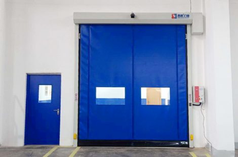 zipper-structure high speed door