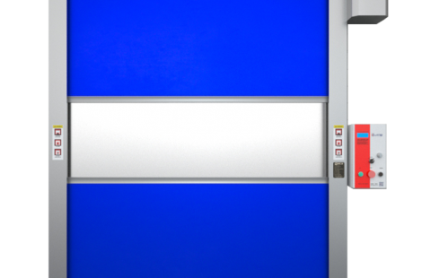 Blue High Speed Door