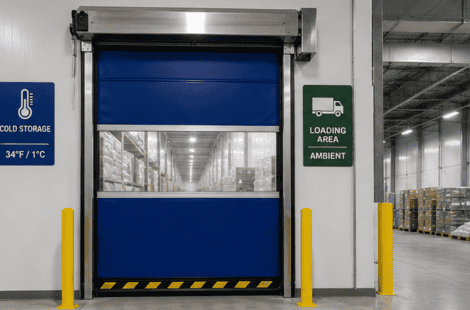 temperature-controlled-warehouse-door-system