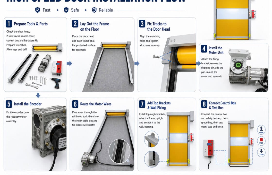 High Speed Door Installation Manual: Step-by-Step Guide