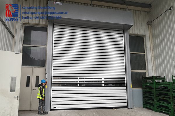 maintain the aluminium high speed door