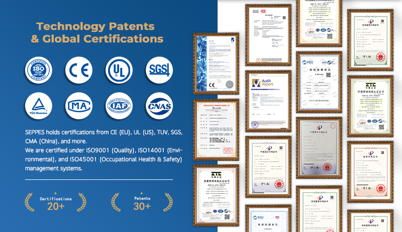 SEPPES CERTIFICATE