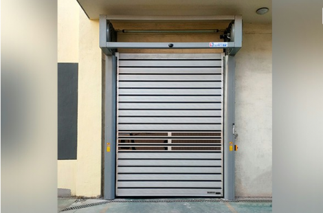 aluminum hard fast door