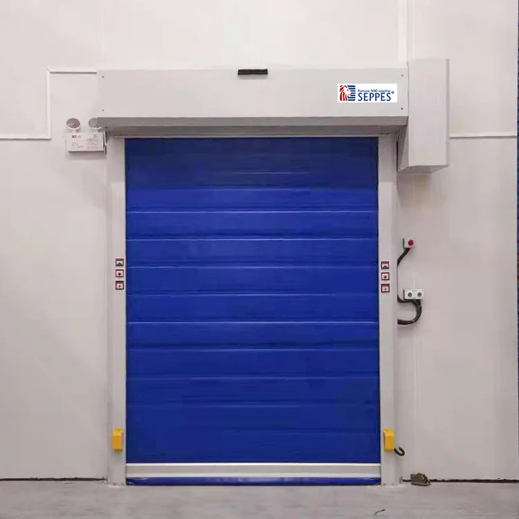 The thermal insulation rapid door 