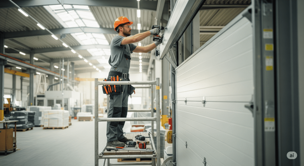 Sectional Garage Door Installation