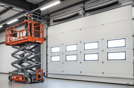 sectional door installation