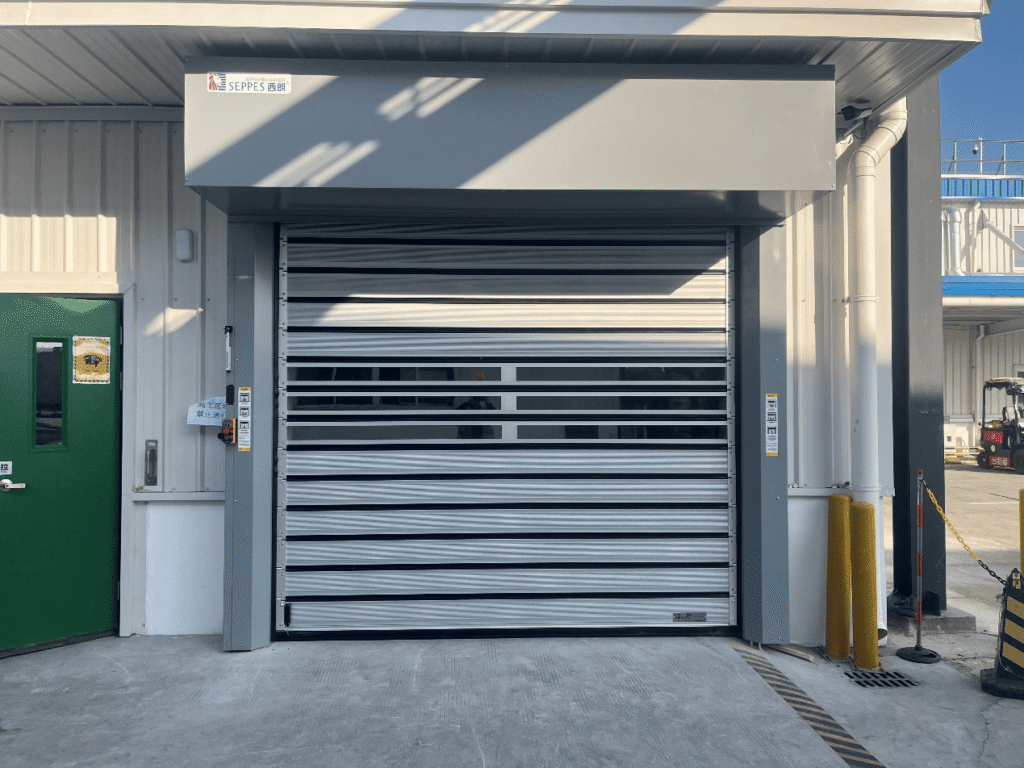 SEPPES high-speed turbo rigid industrial door