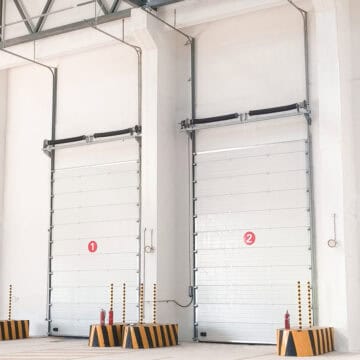 High Lift Sectional Door